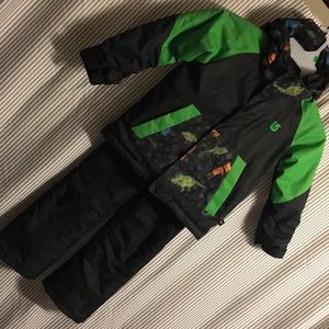 Burton Minishred Snowboard Jacket and Drift Bibs